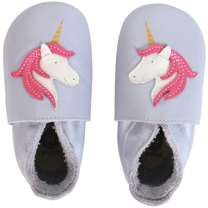 Lederpatschen "stardust lilac unicorn" Einhorn | LIMITED EDITION von Bobux ☆ - pilzessono.shop - zauberhafte Kinderdinge