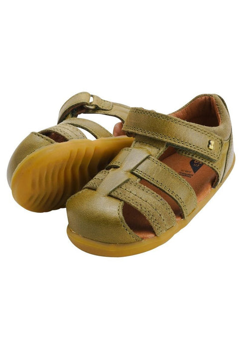 Ledersandale ROAM in olive von Bobux ☆ - pilzessono.shop - zauberhafte Kinderdinge