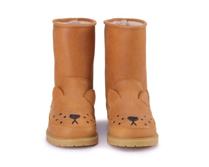 ⋙ Löwenschuhe aus Leder von Donsje ♡ - pilzessono.shop - zauberhafte Kinderdinge