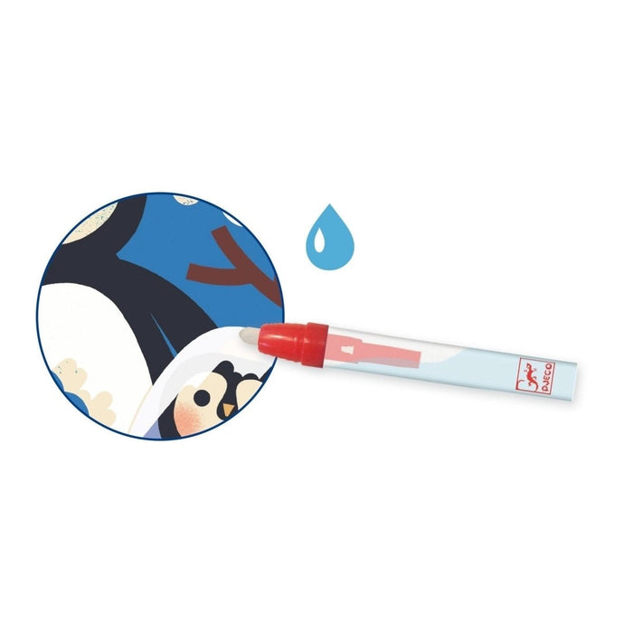 Magisches Ausmalen - Babytiere aus aller Welt - pilzessono.shop - zauberhafte Kinderdinge