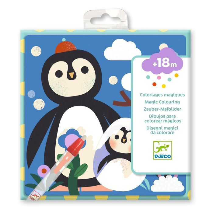 Magisches Ausmalen - Babytiere aus aller Welt - pilzessono.shop - zauberhafte Kinderdinge