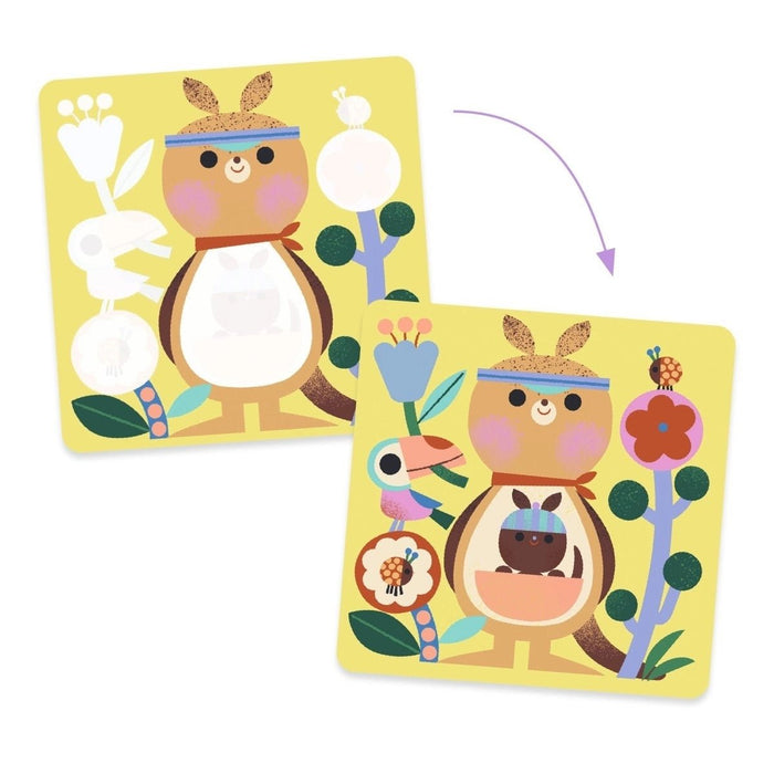 Magisches Ausmalen - Babytiere aus aller Welt - pilzessono.shop - zauberhafte Kinderdinge