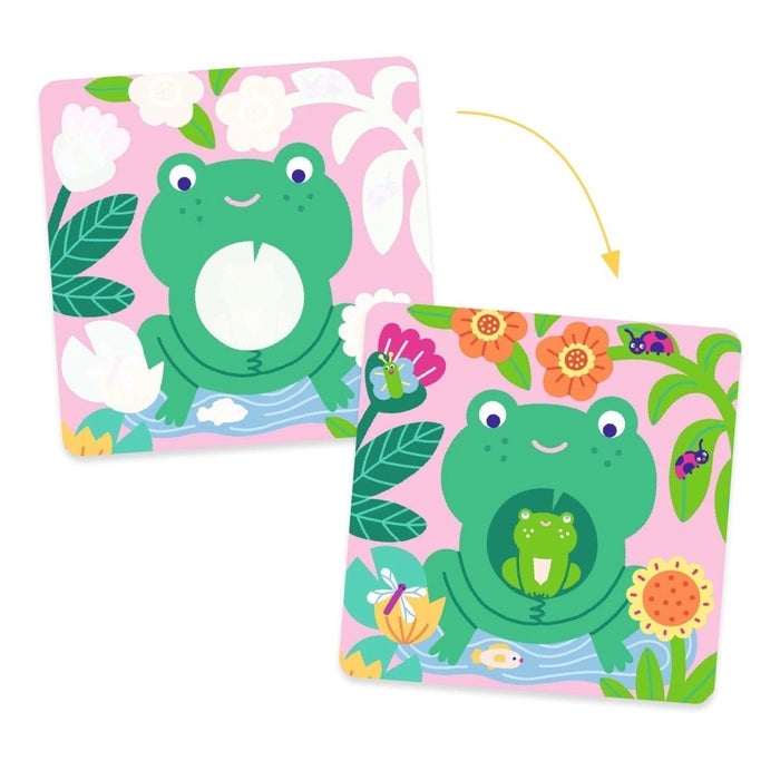 Magisches Ausmalen - Gartentierbabys - pilzessono.shop - zauberhafte Kinderdinge