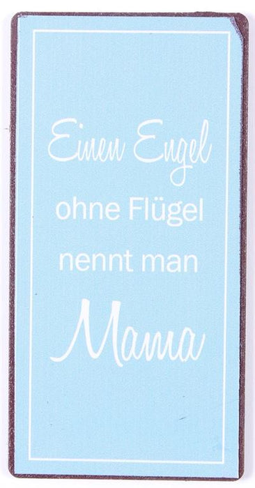 Magnet: Einen Engel ohne Flügel nennt man Mama - pilzessono.shop - zauberhafte Kinderdinge