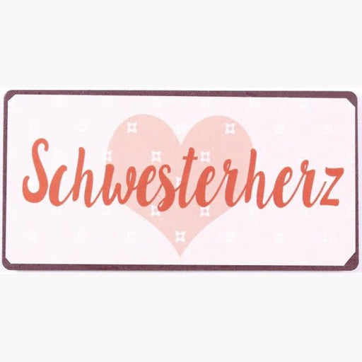 Magnet „Schwesterherz“ - pilzessono.shop - zauberhafte Kinderdinge