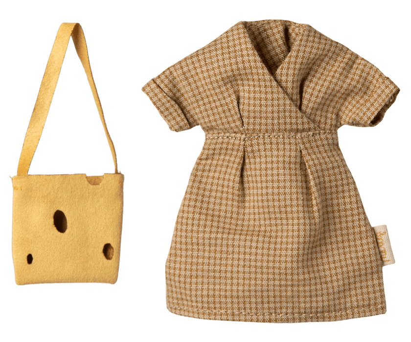 Mama Maus in hellbraun - pilzessono.shop - zauberhafte Kinderdinge