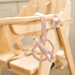 Matchstick Monkey Beißring Affe in dusty pink - pilzessono.shop - zauberhafte Kinderdinge