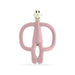 Matchstick Monkey Beißring Affe in dusty pink - pilzessono.shop - zauberhafte Kinderdinge