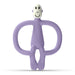Matchstick Monkey Beißring Affe in purple - pilzessono.shop - zauberhafte Kinderdinge