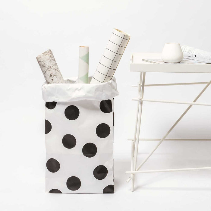 Maxi - Blockbodenbeutel L Punkte - pilzessono.shop - zauberhafte Kinderdinge