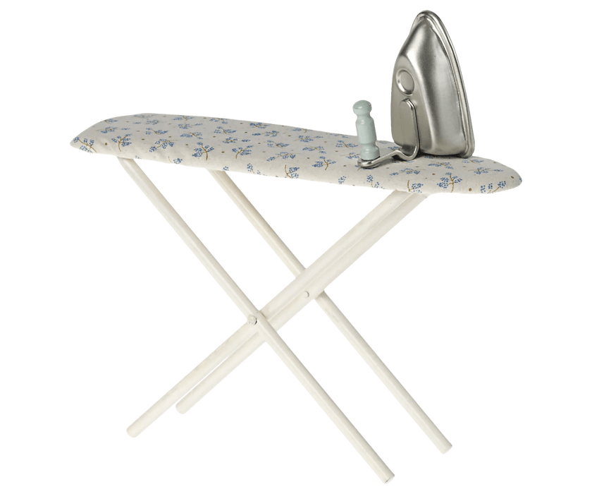 Miniatur - Bügeleisen und Bügelbrett - pilzessono.shop - zauberhafte Kinderdinge