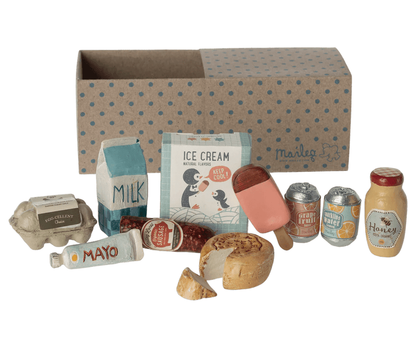 Miniatur Einkaufsbox - pilzessono.shop - zauberhafte Kinderdinge