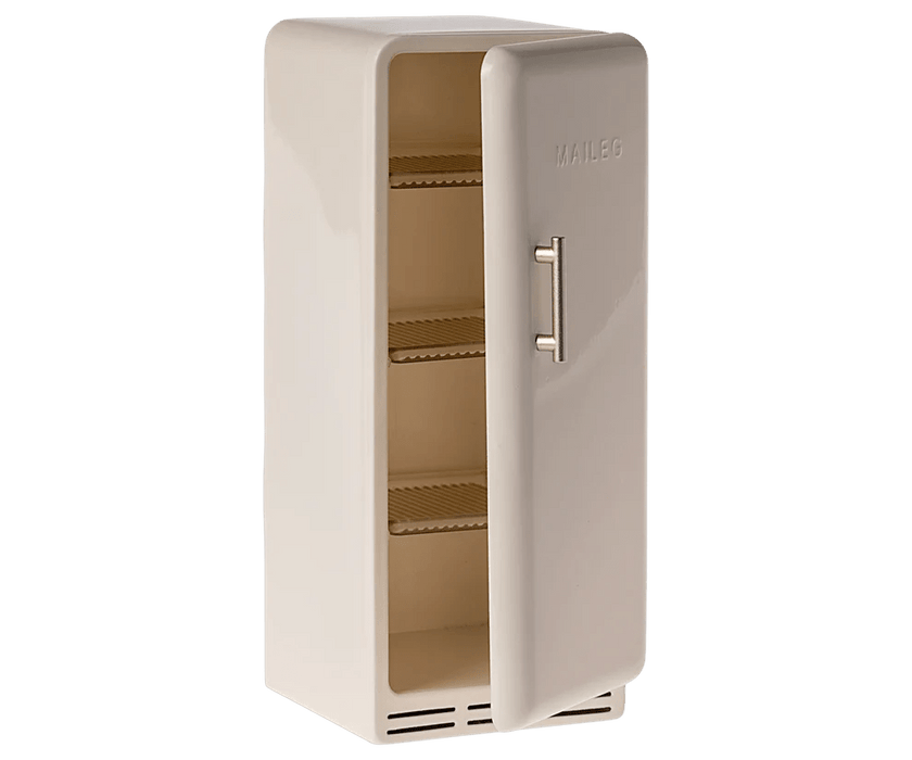 Miniatur Kühlschrank weiß - pilzessono.shop - zauberhafte Kinderdinge