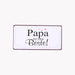 "Papa ist der beste Beste" Kühlschrankmagnet - pilzessono.shop - zauberhafte Kinderdinge