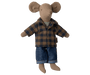 Papa Maus - Hellbraun - pilzessono.shop - zauberhafte Kinderdinge