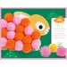 Pompon - Collage - Tiere und Pompon - Kreise - pilzessono.shop - zauberhafte Kinderdinge
