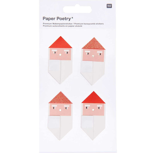 ⋙ Premium Wabensticker Weihnachtsmann 🎅 von Rico Design ♡ - pilzessono.shop - zauberhafte Kinderdinge