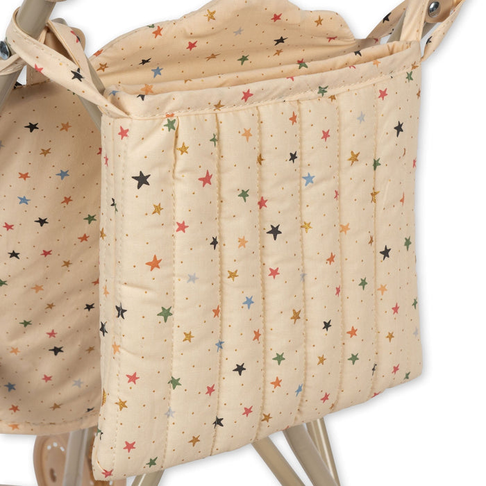 ♡ Puppen Buggy multi star von Konges Slojd - pilzessono.shop - zauberhafte Kinderdinge