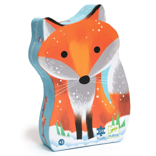 Puzzle Silhouette - Ginger, der kleine Fuchs - pilzessono.shop - zauberhafte Kinderdinge