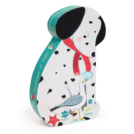 Puzzle Silhouette - Ollie, der Dalmatiner - pilzessono.shop - zauberhafte Kinderdinge