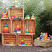 riesiger geometrischer Scheibenturm - pilzessono.shop - zauberhafte Kinderdinge
