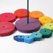 riesiger geometrischer Scheibenturm - pilzessono.shop - zauberhafte Kinderdinge