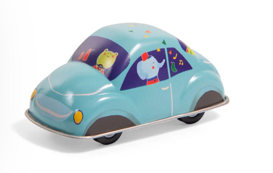 Rückziehauto | Metallauto von Moulin Roty - pilzessono.shop - zauberhafte Kinderdinge