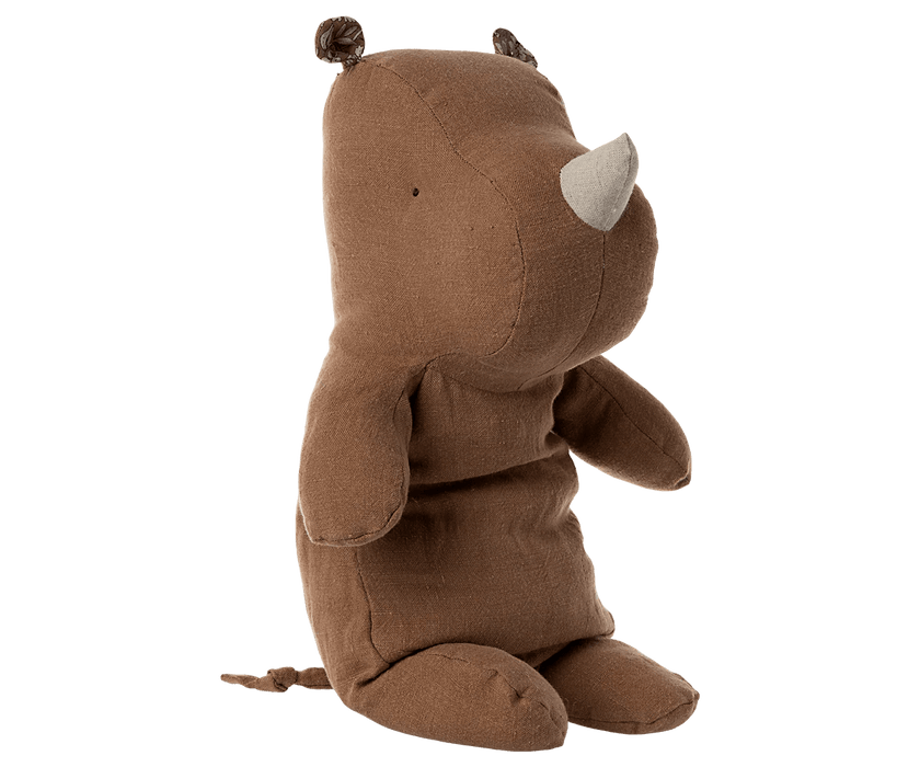 Safari Friends, Nashorn, Medium Schokolade - pilzessono.shop - zauberhafte Kinderdinge
