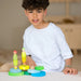 Scheibenturm Neongrün - pilzessono.shop - zauberhafte Kinderdinge