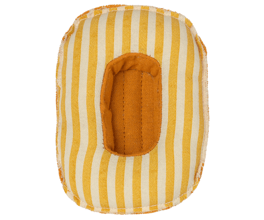 Schlauchboot gelb gestreift - pilzessono.shop - zauberhafte Kinderdinge
