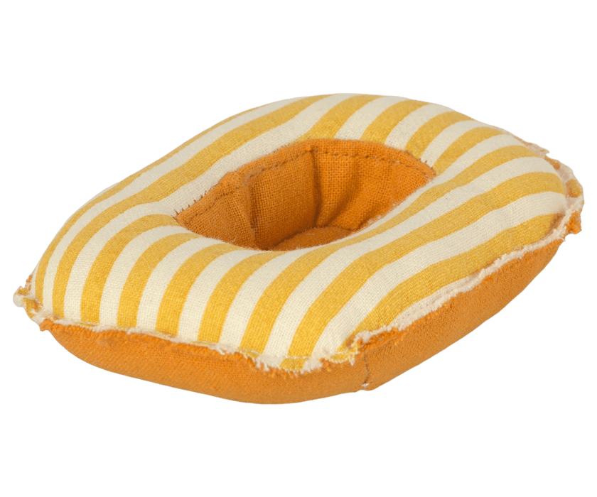 Schlauchboot gelb gestreift - pilzessono.shop - zauberhafte Kinderdinge