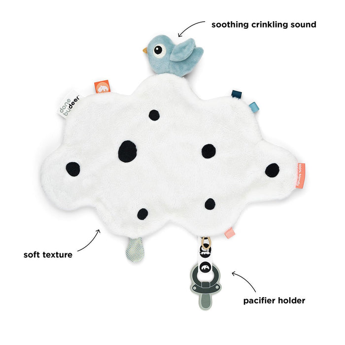 ⋙ Schmusetuch | Schnullertuch | Wolke blau | von Done by Deer ♡ - pilzessono.shop - zauberhafte Kinderdinge
