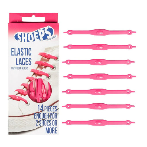 Schuhbänder elastisch in pink - pilzessono.shop - zauberhafte Kinderdinge