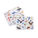 Set von 78 Stickers Tout autour du monde - pilzessono.shop - zauberhafte Kinderdinge