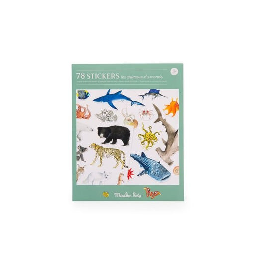 Set von 78 Stickers Tout autour du monde - pilzessono.shop - zauberhafte Kinderdinge