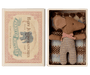 Sleepy wakey baby maus in der Streichholzschachtel in rose - pilzessono.shop - zauberhafte Kinderdinge
