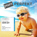Sonnenbrille Baby in Grau - pilzessono.shop - zauberhafte Kinderdinge