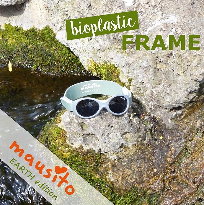 Sonnenbrille Baby in Grau - pilzessono.shop - zauberhafte Kinderdinge
