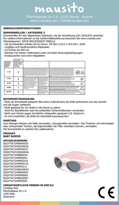 Sonnenbrille Surfer - pilzessono.shop - zauberhafte Kinderdinge