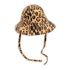 Sonnenhut im Leoprint von Mini Rodini - pilzessono.shop - zauberhafte Kinderdinge
