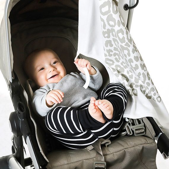 Splash pink Pram Curtain von Kurtis von der Pilzessin - pilzessono.shop - zauberhafte Kinderdinge