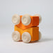 Stapel - Autos orange - pilzessono.shop - zauberhafte Kinderdinge