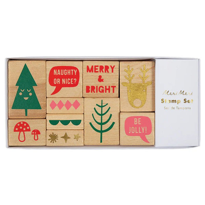 🦌🌲 Stempelset von Meri Meri - pilzessono.shop - zauberhafte Kinderdinge