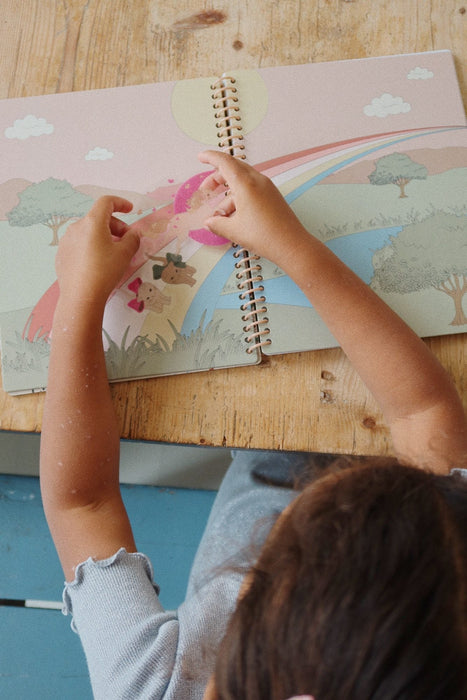♡ Stickeralbum | in blush von Konges Sløjd - pilzessono.shop - zauberhafte Kinderdinge
