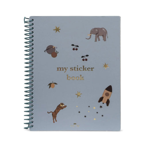 ♡ Stickeralbum | in grün von Konges Sløjd - pilzessono.shop - zauberhafte Kinderdinge