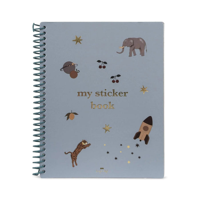 ♡ Stickeralbum | in grün von Konges Sløjd - pilzessono.shop - zauberhafte Kinderdinge