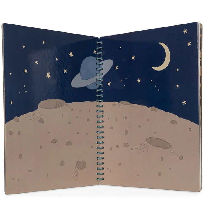 ♡ Stickeralbum | in grün von Konges Sløjd - pilzessono.shop - zauberhafte Kinderdinge
