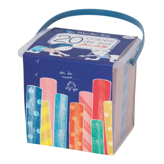 Straßenmalkreide 20 - teilig - pilzessono.shop - zauberhafte Kinderdinge
