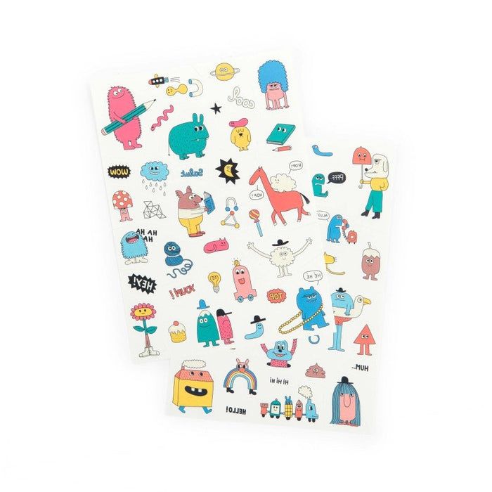 Tattoos Les Schmouks - pilzessono.shop - zauberhafte Kinderdinge