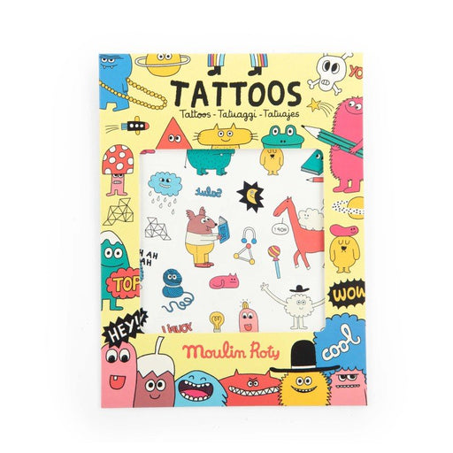 Tattoos Les Schmouks - pilzessono.shop - zauberhafte Kinderdinge